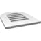 Ekena Millwork Round Top Surface Mount PVC Gable Vent: Functional, w/ 3-1/2"W x 1"P Standard Frame, 16"W x 20"H GVPRT16X2001SF - alternate 4